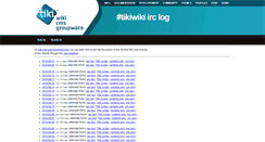 Desktop Screenshot of irc.tiki.org